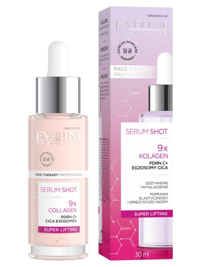 Eveline Cosmetics Serum Shot 9 x Kolagen kuracja super liftingująca 30ml