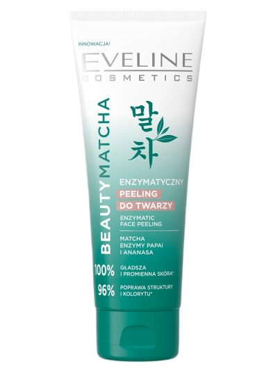 Eveline Cosmetics Beauty Matcha enzymatyczny peeling do twarzy 75ml
