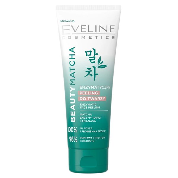 Eveline Cosmetics Beauty Matcha enzymatyczny peeling do twarzy 75ml