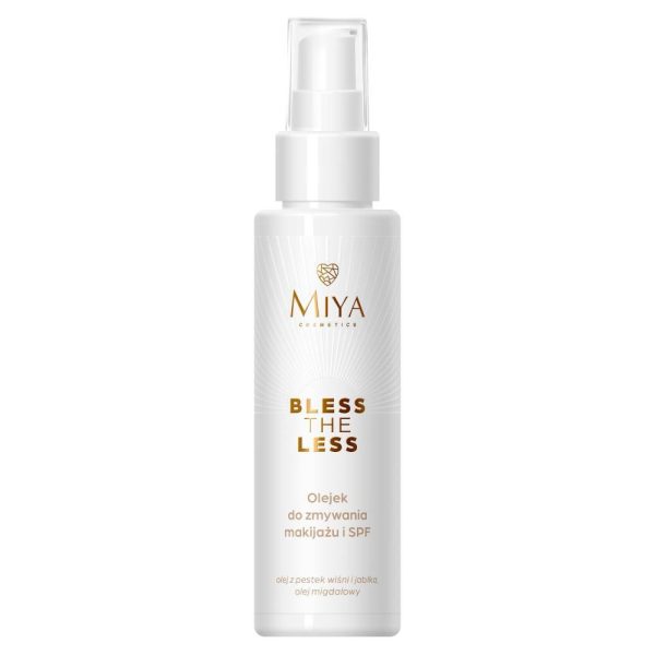Miya Cosmetics Bless The Less olejek do zmywania makijażu i SPF 100ml