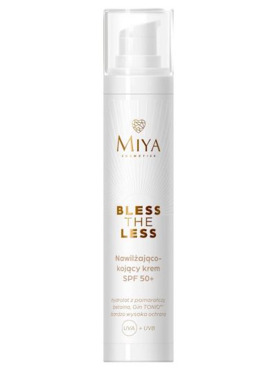 Miya Cosmetics Bless The Less nawilżająco-kojący krem SPF50+ 50ml