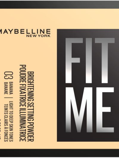 Maybelline Fit Me puder sypki 03 Banana 15g
