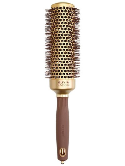 Olivia Garden Expert Blowout Speed Gold&Brown szczotka do modelowania włosów 45mm