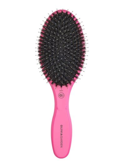 Olivia Garden Expert Care Oval szczotka do rozczesywania włosów Pink