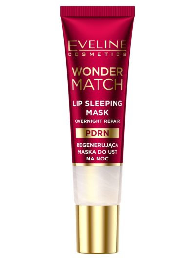 Eveline Cosmetics Wonder Match regenerująca maska do ust na noc 12ml