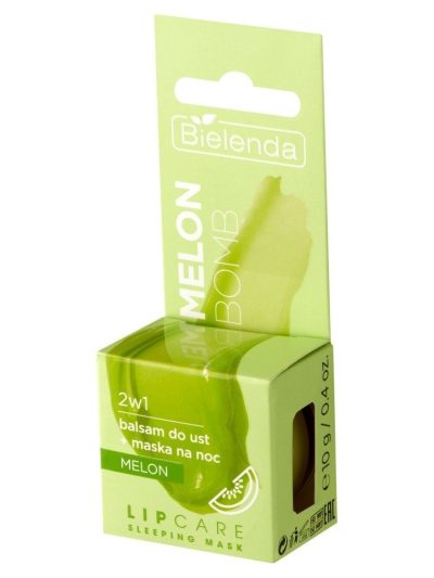 Bielenda Lip Care balsam do ust + maska na noc 2w1 Melon Bomb 10g