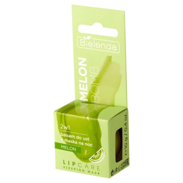 Bielenda Lip Care balsam do ust + maska na noc 2w1 Melon Bomb 10g