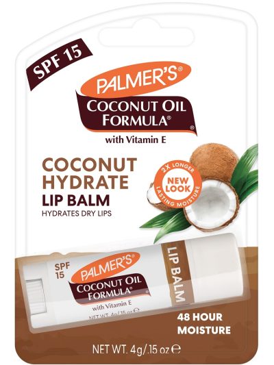 PALMER'S Coconut Oil Formula Lip Balm SPF15 pielęgnacyjny balsam do ust z olejkiem kokosowym 4g