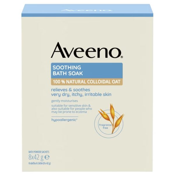 Aveeno Dermexa kojący puder do kąpieli 8x42g