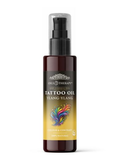 Optima Natura Tattoo Oil olej do pielęgnacji skóry pokrytej tatuażem o zapachu Ylang-Ylang 75ml