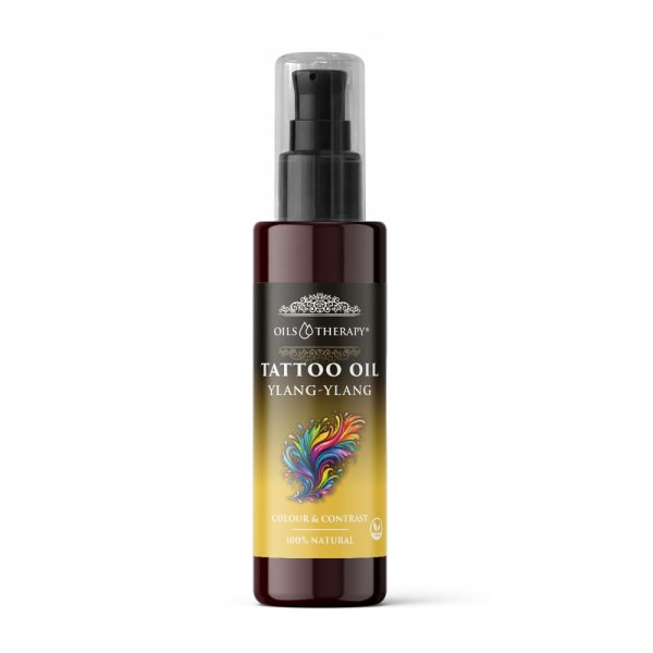 Optima Natura Tattoo Oil olej do pielęgnacji skóry pokrytej tatuażem o zapachu Ylang-Ylang 75ml