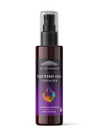 Optima Natura Tattoo Oil Lavender olej do pielęgnacji skróty pokrytej tatuażem o zapachu lawendy 75ml