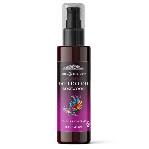 Optima Natura Tattoo Oil Rosewood olej do pielęgnacji skóry pokrytej tatuażem o zapachu drzewa różanego 75ml
