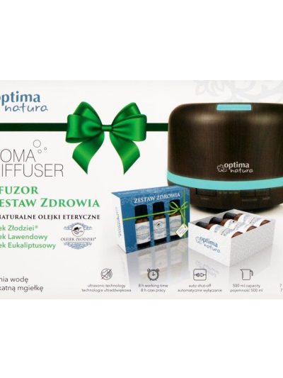 Optima Natura Dyfuzor Coffee + Zestaw Zdrowia ze słynnym Olejkiem Złodziei®