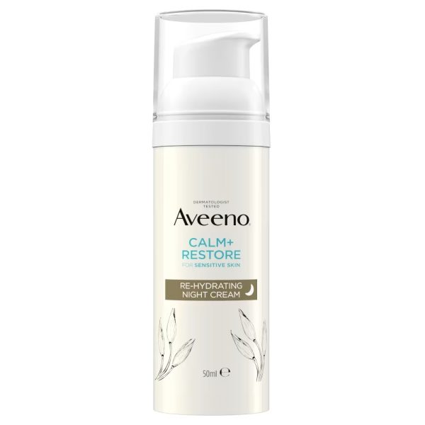Aveeno Calm+ Restore przywracający nawilżenie krem na noc 50ml