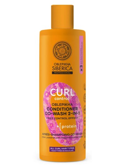 Natura Siberica Oblepikha Curl Control odżywka do włosów kręconych 2w1 400ml