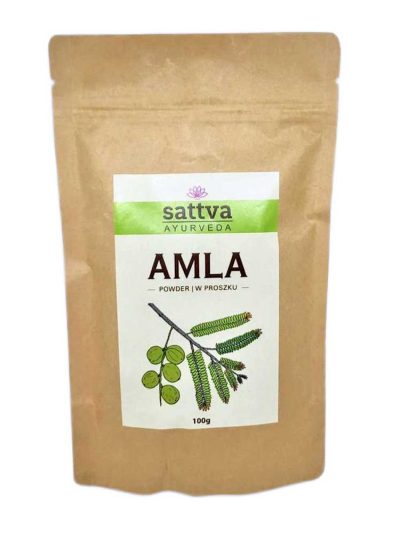 Sattva Powder zioła w proszku do włosów Amla 100g