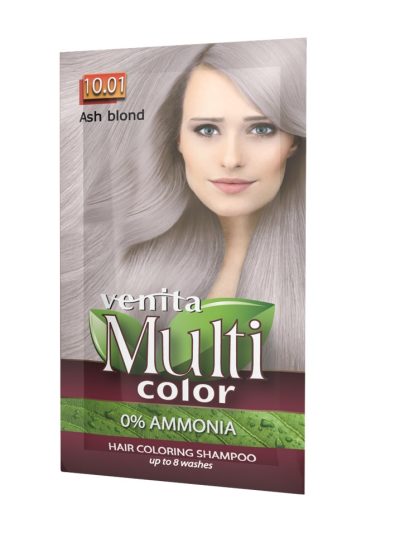 Venita MultiColor szampon koloryzujący 10.01 Popielaty Blond 40g
