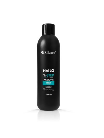 Silcare Nailo 1st Step Nail Acetone aceton do usuwania lakierów hybrydowych 1000ml