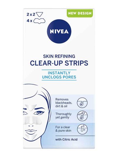 Nivea Skin Refining Clear-Up Strips plastry oczyszczające przeciw zaskórnikom 6szt