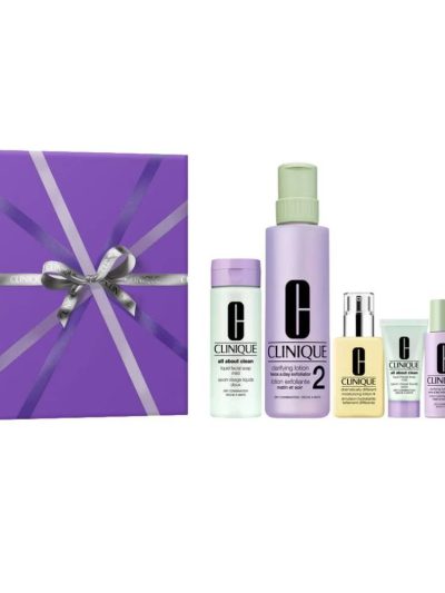 Clinique Great Skin Everywhere: for Dry Combination Skin zestaw kosmetyków do pielęgnacji suchej i mieszanej skóry