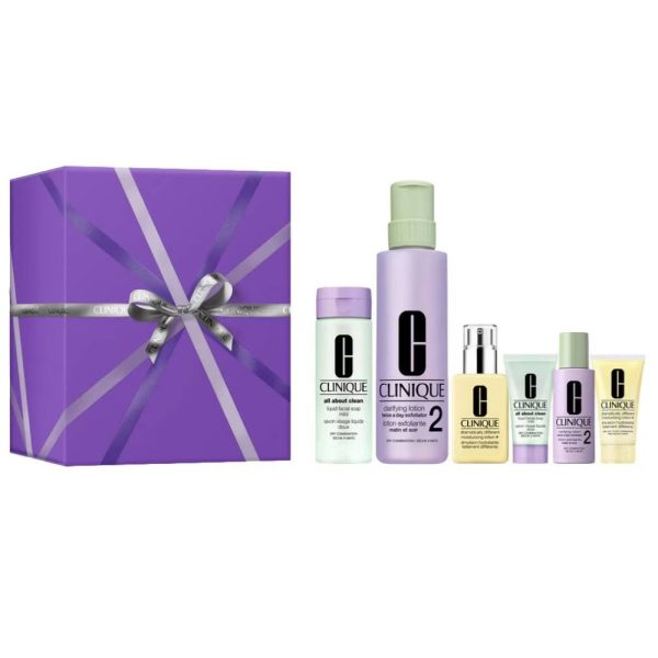 Clinique Great Skin Everywhere: for Dry Combination Skin zestaw kosmetyków do pielęgnacji suchej i mieszanej skóry