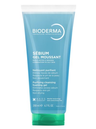 Bioderma Sébium Gel Moussant antybakteryjny żel oczyszczający 200ml