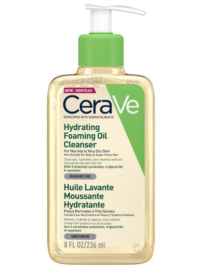 CeraVe Nawilżający pieniący się olejek do mycia 236ml