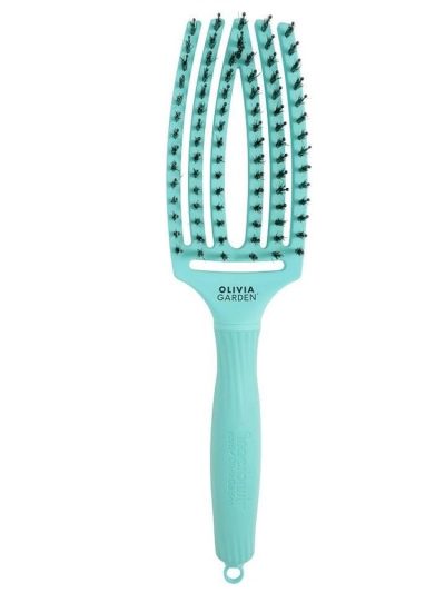 Olivia Garden FingerBrush Combo Medium szczotka do włosów Fizzy Mint