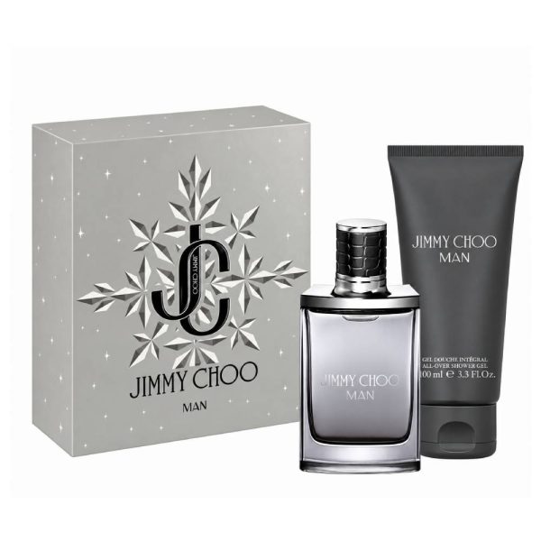 Jimmy Choo Man zestaw woda toaletowa spray 50ml + żel pod prysznic 100ml
