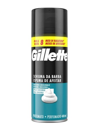 Gillette Sensitive Skin pianka do golenia 400ml