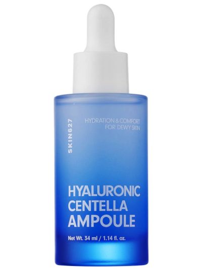 SKIN627 Hyaluron Centella Ampoule nawilżająco-łagodząca ampułka z hialuronem i wąkrotką azjatycką 34ml