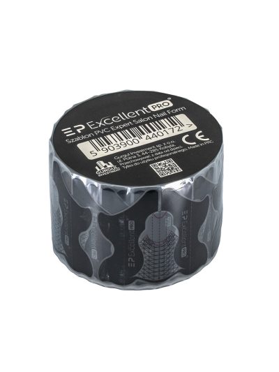 Excellent PRO Expert Salon Nail Form szablon PVC do przedłużania paznokci 500szt