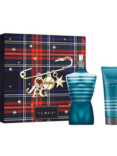 Jean Paul Gaultier Le Male zestaw woda toaletowa spray 125ml + żel pod prysznic 75ml