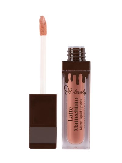 Lovely Latte Mattechiato Matte Liquid Lipstick matowa pomadka do ust w płynie 02 6g