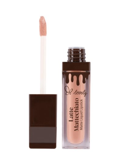 Lovely Latte Mattechiato Matte Liquid Lipstick matowa pomadka do ust w płynie 01 6g