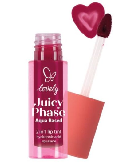 Lovely Juicy Phase Aqua Based 2 in 1 Lip Stain tint do ust 04 4g