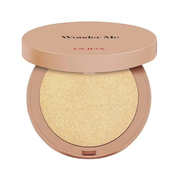 Pupa Milano Wonder Me Glow rozświetlacz do twarzy 102 Pure Gold 7.5g