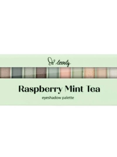 Lovely Raspberry Mint Tea Eyeshadow Palette paleta cieni do powiek 12g