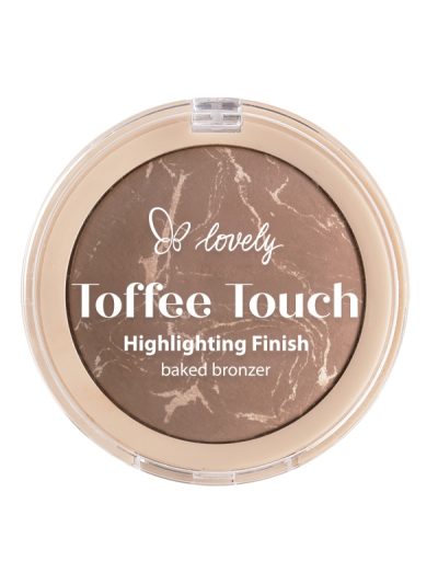 Lovely Toffee Touch Highlighting Finish Baked Powder wypiekany bronzer do twarzy i ciała 02 9g