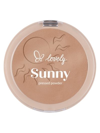 Lovely Sunny Powder słoneczny puder do twarzy i ciała Velour Matt 16g