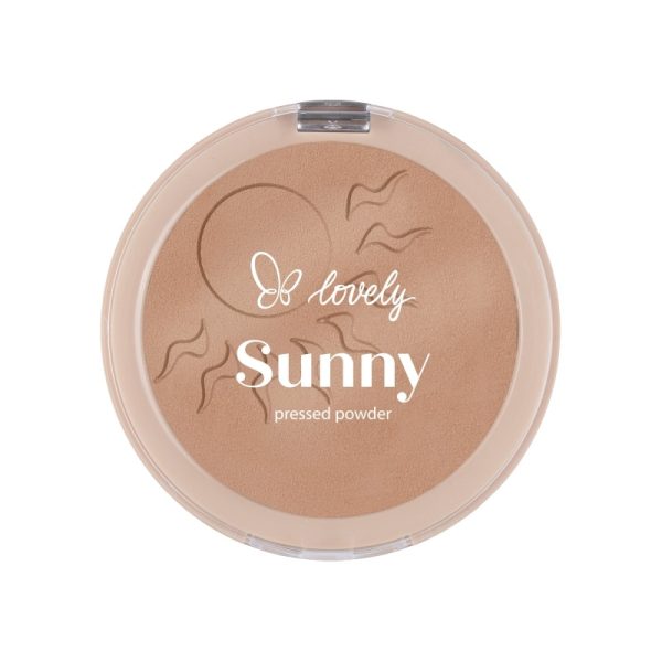 Lovely Sunny Powder słoneczny puder do twarzy i ciała Velour Matt 16g