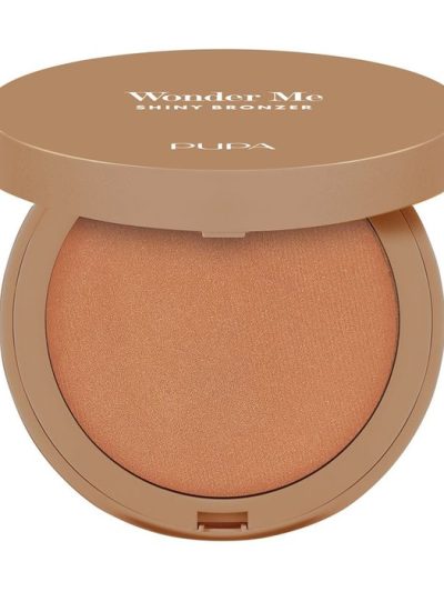 Pupa Milano Wonder Me Shiny Bronzer wypiekany bronzer rozświetlający 002 Medium Warm 6g
