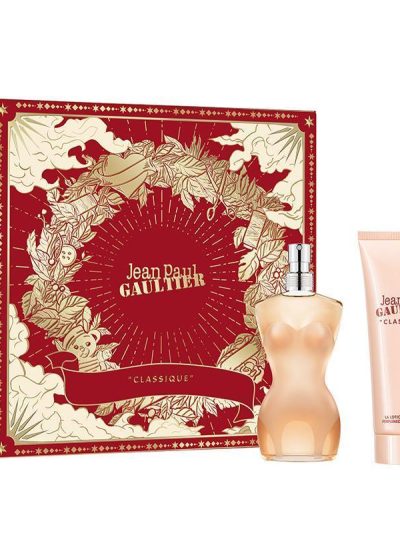 Jean Paul Gaultier Classique zestaw woda toaletowa spray 50ml + balsam do ciała 75ml