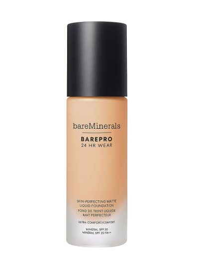 bareMinerals BarePro 24HR Wear Skin-Perfecting Matte Liquid Foundation SPF20 matujący podkład w płynie Light 20 Warm 30ml