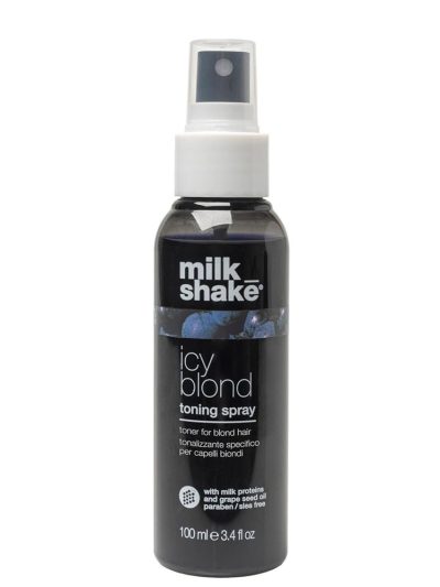 Milk Shake Icy Blonde Toning Spray odżywka w sprayu bez spłukiwania ochładzająca kolor 100ml