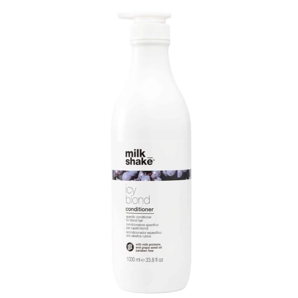 Milk Shake Icy Blond Conditioner odżywka ochładzająca kolor do włosów blond 1000ml