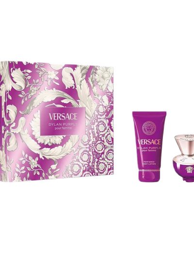 Versace Dylan Purple Pour Femme zestaw woda perfumowana spray 30ml + balsam do ciała 50ml