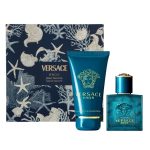 Versace Eros Pour Homme zestaw woda toaletowa spray 30ml + żel pod prysznic 50ml