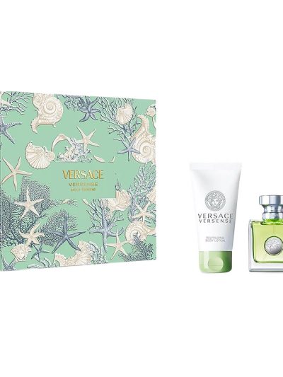 Versace Versense zestaw woda toaletowa spray 30ml + balsam do ciała 50ml